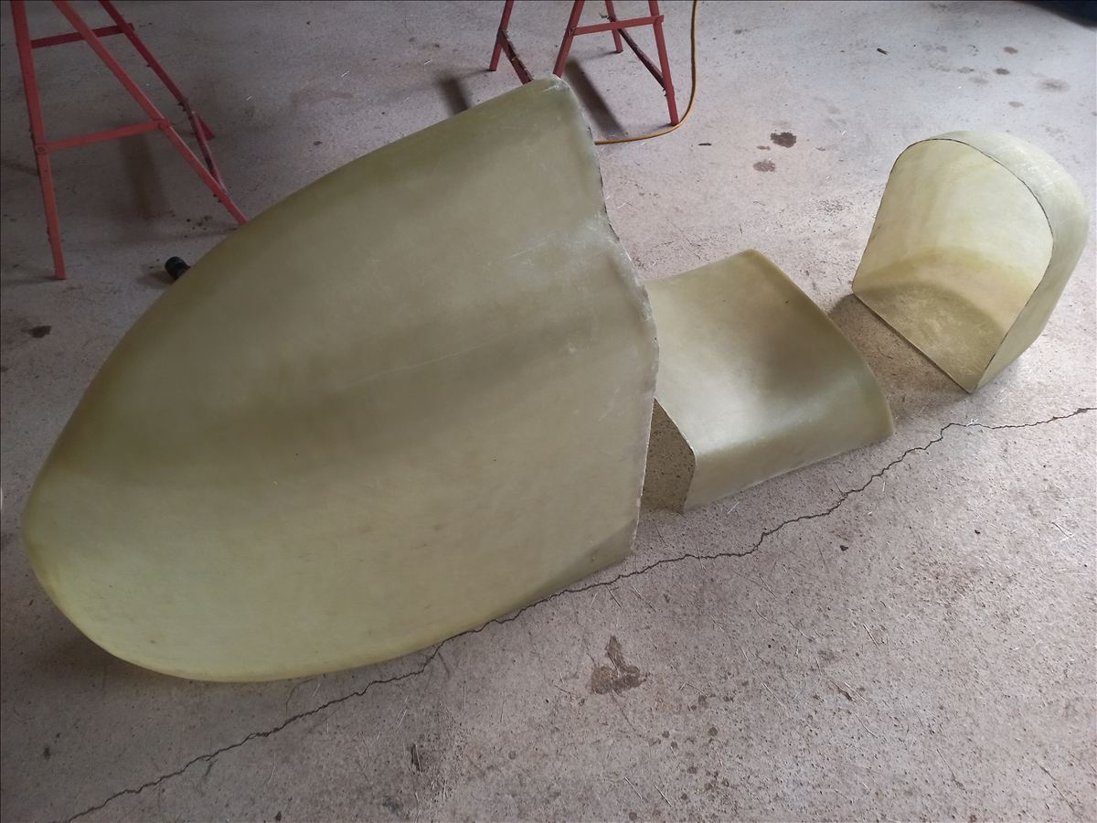 Austin 7, fibre de verre et mécanique, photo 19