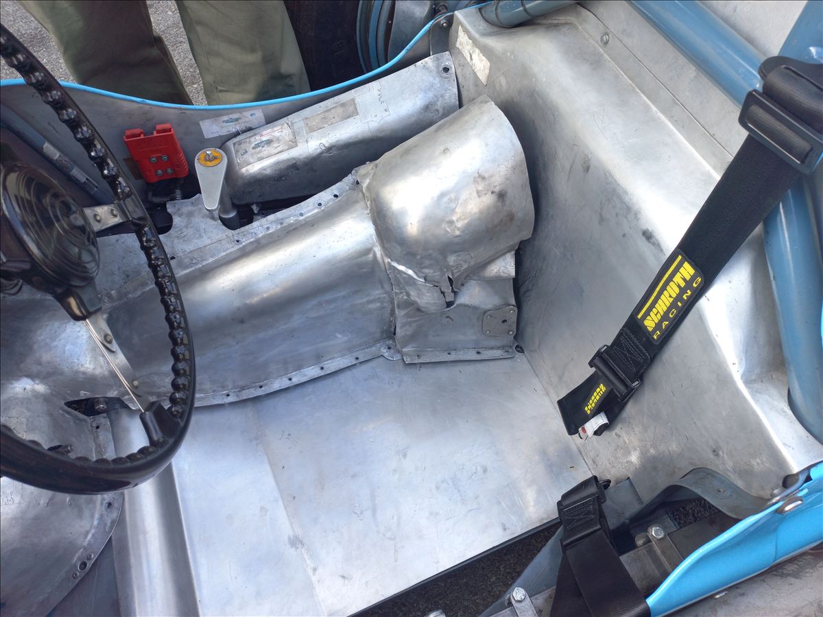 Talbot Lago, plancher en aluminium, photo 2