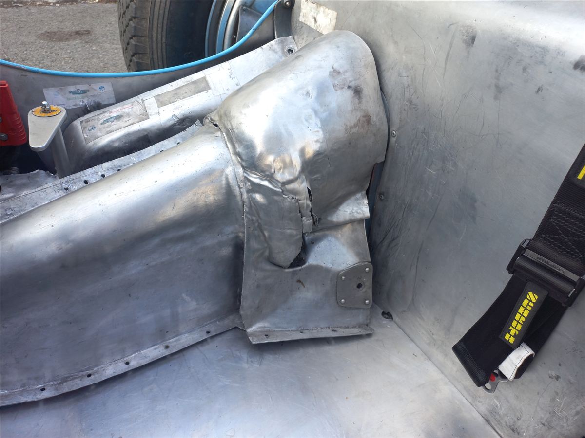 Talbot Lago, plancher en aluminium, photo 7