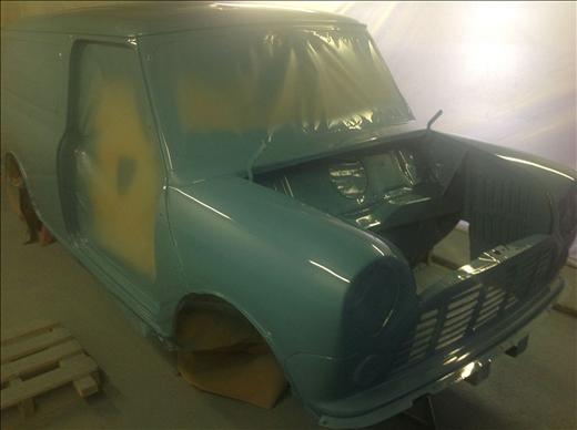 Mini fourgonnette, carrosserie et peinture, photo 7