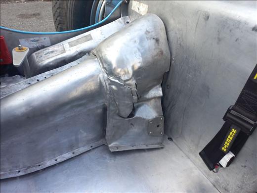 Talbot Lago, plancher en aluminium, photo 7